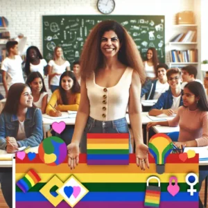 Apoio a jovens LGBTQ+ no ambiente escolar