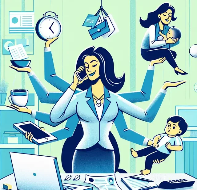 conciliar carreira e maternidade