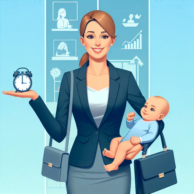 equilibrar trabalho e maternidade