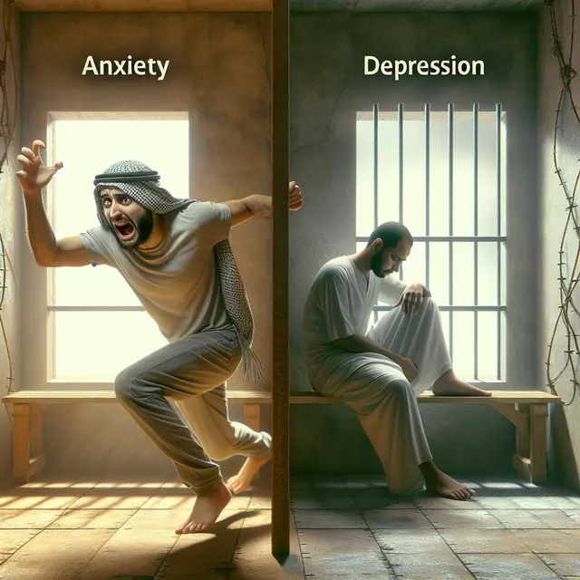 Diferença entre ansiedade e depressão