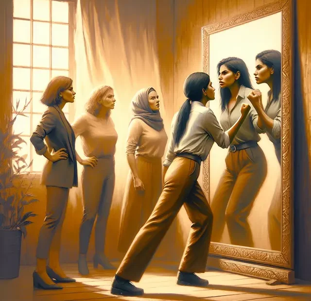 Lidar com medo de espelhos