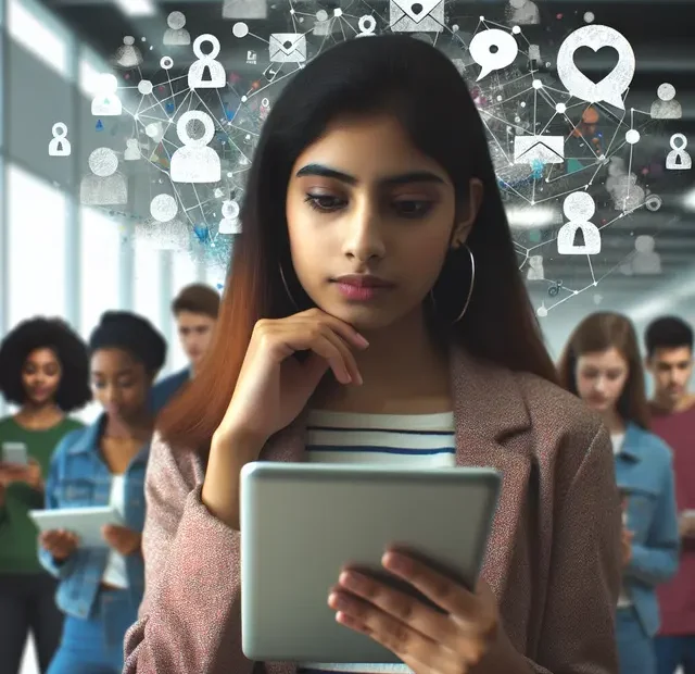 Redes Sociais e Saúde Mental: Impacto nos Jovens 64 Redes sociais e saúde mental