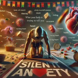 Ansiedade silenciosa: o que seu corpo está tentando dizer?