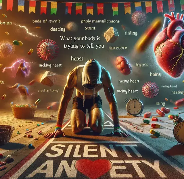 ansiedade no exterior