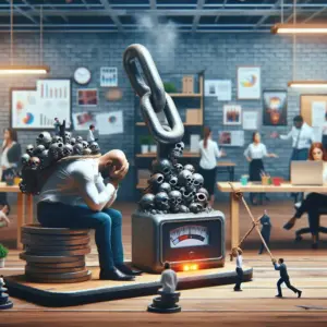Como a cultura tóxica no trabalho afeta sua saúde mental